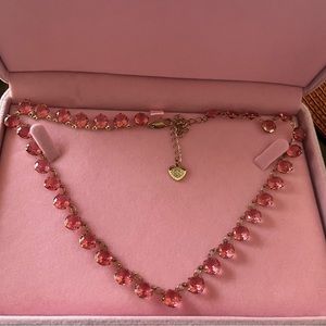 Poppy Angeloff pink crystal necklace